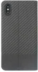 "Carbon Book Case iPhone XS MAX" Black