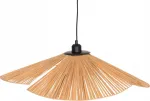 LEIJA raffia ceiling lamp, &Oslash; 68 cm