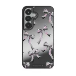 Dreamer - Samsung Galaxy S25 Plus Case, Elite Mirror Dark (Magnetic) / Silver
