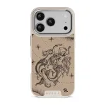 Virgo - iPhone 17 Pro Case, Elite Light (MagSafe) / Silver / Beige