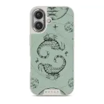 Scorpio - iPhone 16 Case, Elite Light (MagSafe) / Silver / Turquoise