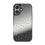 Wonderland - iPhone 16 Case, Elite Mirror Dark (MagSafe) / Silver
