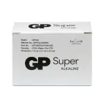 Patarei &ndash; GP Super Alkaline LR6, 10-pakend, t&auml;iustatud lekkekaitsega, must