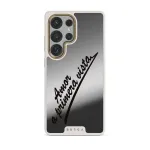 Amor - Samsung Galaxy S25 Ultra Case, Elite Mirror Light (Magnetic) / Gold