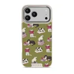 Curious Cat - iPhone 17 Pro Max Case, Elite Light (MagSafe) / Silver