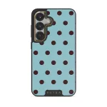 Aqua Mocha - Samsung Galaxy S25 Plus Case, Elite Dark (Magnetic) / Gold