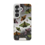 Secret Visitors - Samsung Galaxy S25 Case, Elite Mirror Light (Magnetic) / Silver