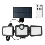 Forever Light SUNARI FLS-04 p&auml;ikeseenergiaga t&ouml;&ouml;tav LED-prožektor PIR-anduriga, 8 W, 600 lm, 6000 K, 2400 mAh, IP65
