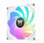 "140mm Thermaltake CT140 Reverse ARGB Sync PC Cooling Fan White 2 Pack"