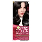 GARNIER_Color Sensation Creme juuksev&auml;rv 2.0 Ebony Black