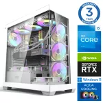 INTOP AQUA i5-14400F 32GB DDR5 1TB SSD M.2 NVME+2TB RTX5050 8GB WIN11