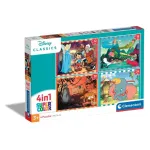 &bdquo;Clementoni&ldquo; pusle &bdquo;4w1 Disney Classic&ldquo; 21523