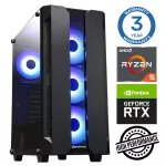INTOP Ryzen 5 3600 16GB 500SSD M.2 NVME+2TB RTX3050 6GB no-OS
