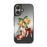 Baby Rudolph - iPhone 16 Case, Elite Mirror Dark (MagSafe) / Gold