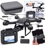A19P RC Drone HD Camera Remote Control with Screen Obstacle Avoidance Case RC0774