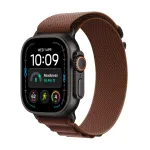 Nutikell Apple Apple Watch Ultra 4 GPS + Cellular 49mm Black Titanium Case with Burgundy Alpine Loop - M MJC14ET/A