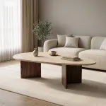 Kohvilaud, Hanah Home, travertiin Milano p&auml;hklipuu, 139,5 x 42 x 79,5