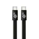 USB-C &ndash; USB-C kaabel, 1 m, lame, must