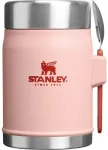The Legendary Food Jar + Spork 0,4L Peach Pink
