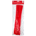 Karvatraat College 30cm x 6mm 30tk punane