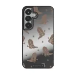 Howdy - Samsung Galaxy S25 Plus Case, Elite Mirror Dark (Magnetic) / Silver