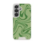 Funky Sensation - Samsung Galaxy S25 Case, Elite Light (Magnetic) / Silver