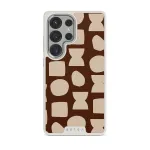 Terracotta - Samsung Galaxy S25 Ultra Case, Elite Light (Magnetic) / Silver