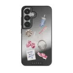 5AM Club - Samsung Galaxy S25 Case, Elite Mirror Dark (Magnetic) / Silver