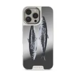 Sardinhas - iPhone 16 Pro Case, Elite Mirror Light (MagSafe) / Silver