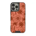 Ipanema - iPhone 16 Pro Case, Elite Dark (MagSafe) / Silver