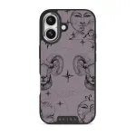Aries - iPhone 17 Case, Elite Dark (MagSafe) / Silver / Purple