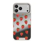 Strawberry Girl - iPhone 17 Pro Max Case, Elite Mirror Light (MagSafe) / Silver