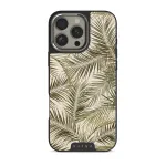 Happy Place - Palm iPhone 16 Pro Max Case, Elite Dark (MagSafe) / Silver