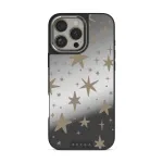 12 O'clock - iPhone 16 Pro Case, Elite Mirror Dark (MagSafe) / Silver