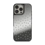Wonderland - iPhone 16 Pro Max Case, Elite Mirror Dark (MagSafe) / Silver