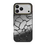 Void - iPhone 17 Pro Max Case, Elite Mirror Dark (MagSafe) / Gold
