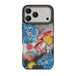 Aegean Affair - iPhone 17 Pro Max Case, Elite Mirror Dark (MagSafe) / Gold