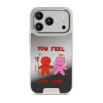 Like Home - iPhone 17 Pro Case, Elite Mirror Light (MagSafe) / Silver