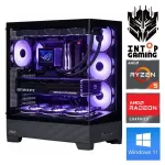INTOP Ryzen 5 7500F 16GB DDR5 1TB SSD M.2 NVME+2TB RX9060XT 16GB WIN11Pro