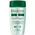 K&eacute;rastase Bain Force Architecte Reconstructing Shampoo ( Fragile and Damaged Hair ), 1000ml