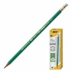 Kustutuskummiga Bic Pliiatsid Evolution Original, pakendis 12 tk. 083924