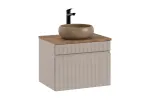 60 cm m&ouml;&ouml;blikomplekt t&ouml;&ouml;pinnaga ja sisseehitatud valamuga &bdquo;Wiki SET&ldquo; &ndash; ICC B 60 CM WIKI-MC