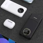 Dudao K12 10 000 mAh PD 22,5 W USB-A USB-C valge