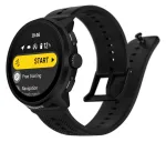 "Suunto Run Sport" k&auml;ekell, 46 mm, All Black, silikoonist k&auml;epaelaga