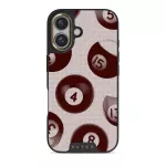Cue - iPhone 16 Case, Elite Dark (MagSafe) / Gold