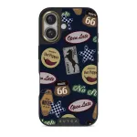 Open Late - iPhone 16 Case, Elite Dark (MagSafe) / Gold