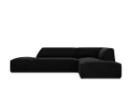 Velvet Modular Right Corner Sofa, "Siena", 4 Seats, 273x180x69 Made in Europe