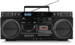 P66538 Retro-Boombox Black