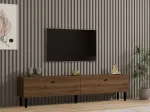 TV-alus, Hanah Home, p&auml;hklipuu, 160 x 37 x 25