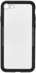 "Glass Simple Back Case iPhone 8" Black